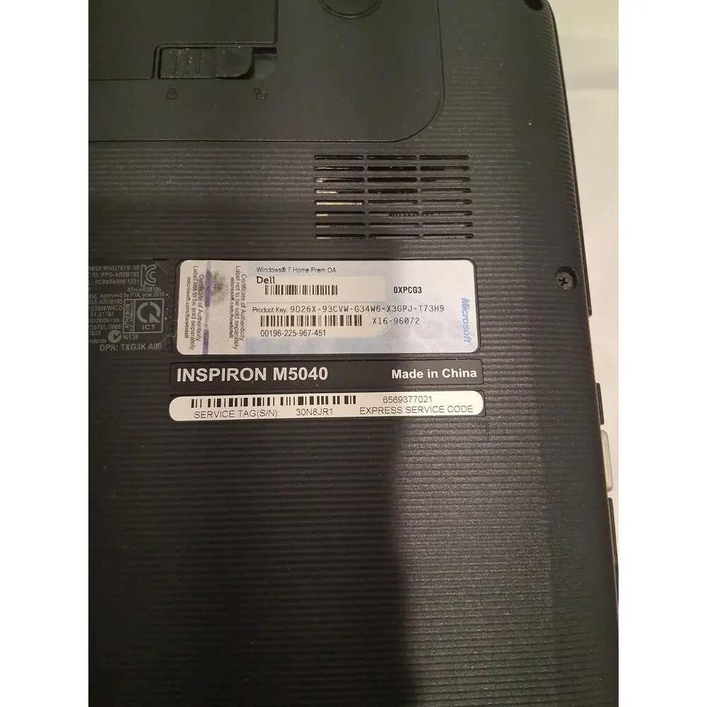 Dell Inspiron M5040 Laptop 15.6